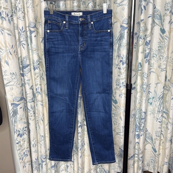 Madewell Mid-Rise Stovepipe Jeans Leaside Wash size 26 - Picture 2 of 5